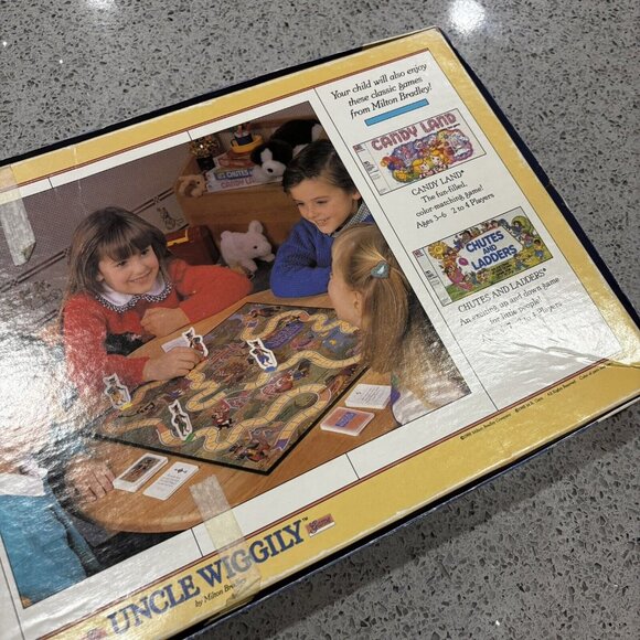 Vintage The Uncle Wiggily Rabbit 1988 Kids Board Game Manual 80s Retro Gift - Picture 14 of 14